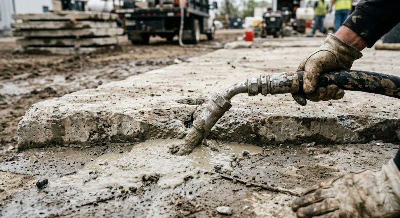 Commercial Concrete Mudjacking in Tampa, FL