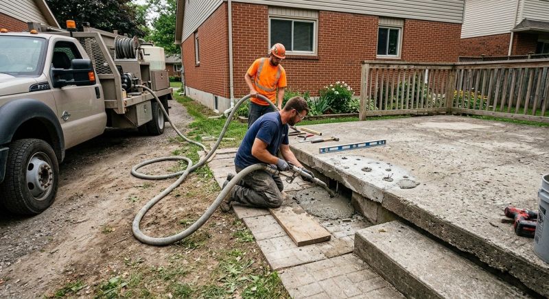 Concrete Raising in Columbus, OH