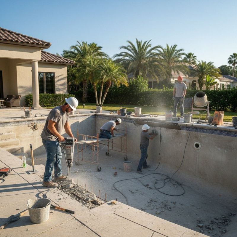Local Sinking Concrete Repair pros at work