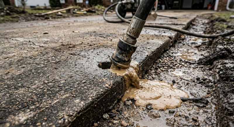 Sunken Driveway Lifting in Tampa, FL