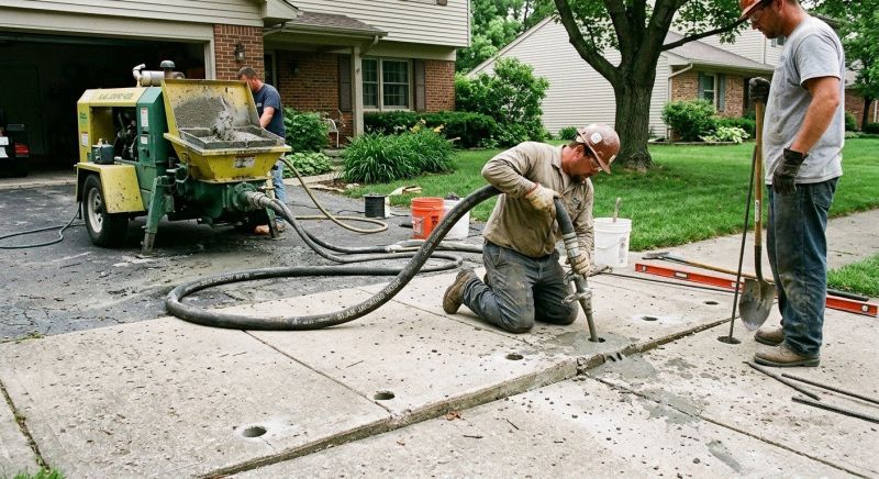 Concrete Lifting in Des Moines, IA