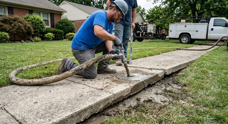 Concrete Lifting in Columbus, OH