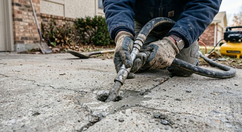 Concrete Poly Jacking in San Antonio, TX
