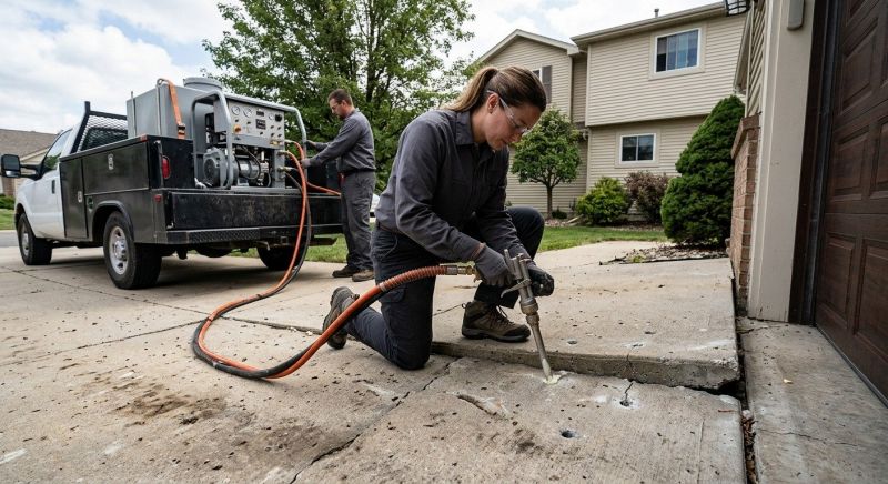 Concrete Poly Jacking in Corpus Christi, TX