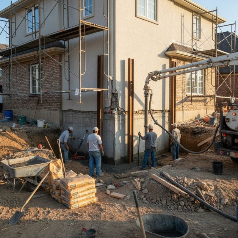 Sinking Concrete Repair