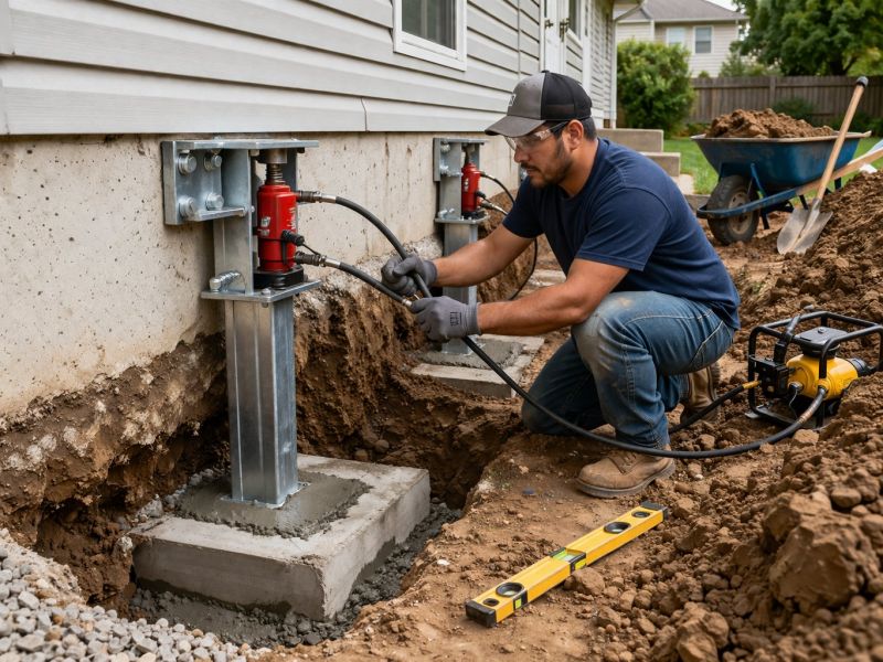 Foundation Pier Repair in Fort Collins, CO