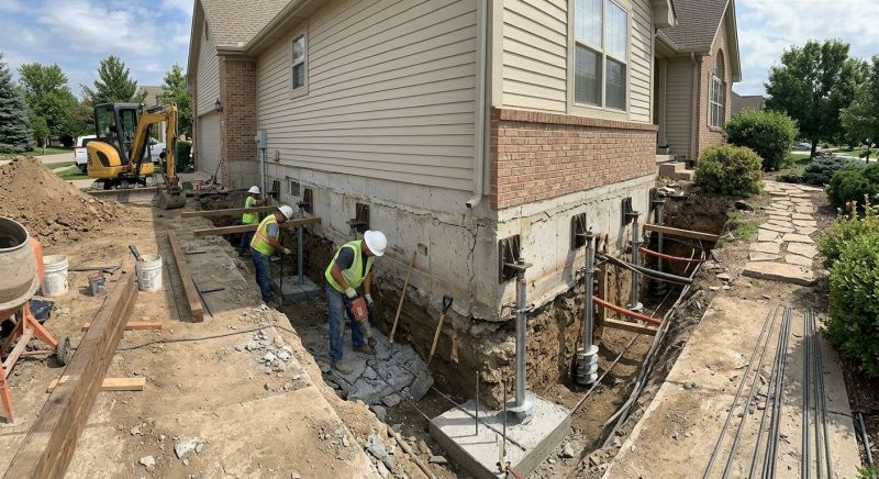 Foundation Underpinning in Columbus, OH