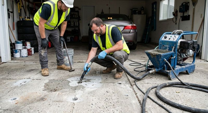 Garage Settling Repair in Denver, CO