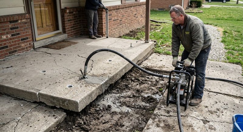 Slab Jacking in Columbus, OH