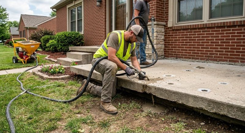 Sunken Sidewalk Repair in Denver, CO