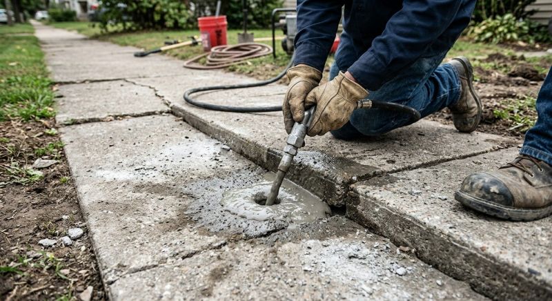 Walkway Leveling in Miami Dade County, FL